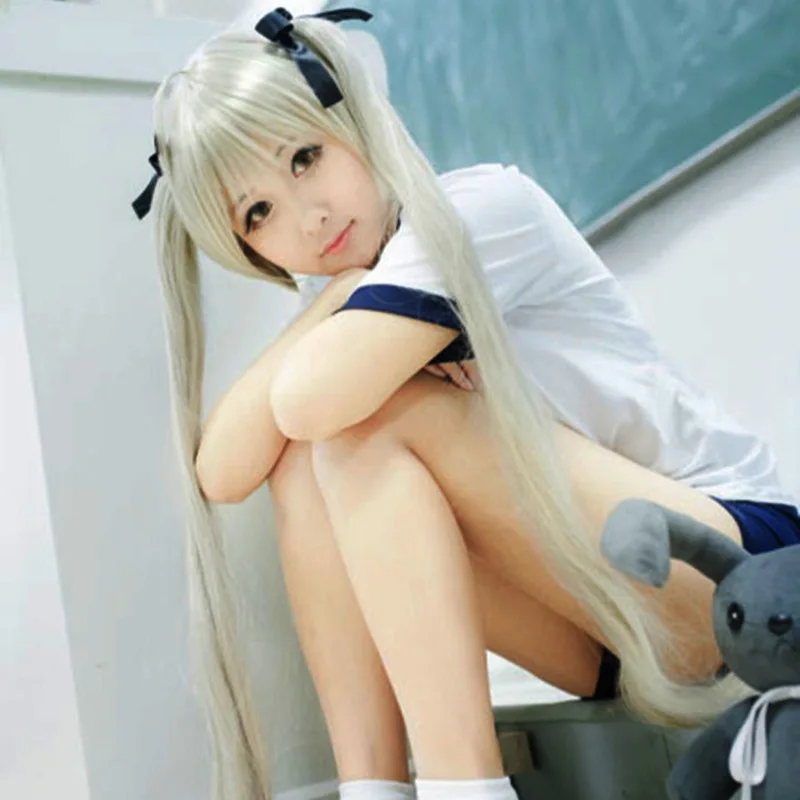 

Japanese Student Gymnastics Suit Cosplay Costume Demon Fox X Servant T-shirt+Shorts Summer Gym Sportwear School Uniform C35175AD
