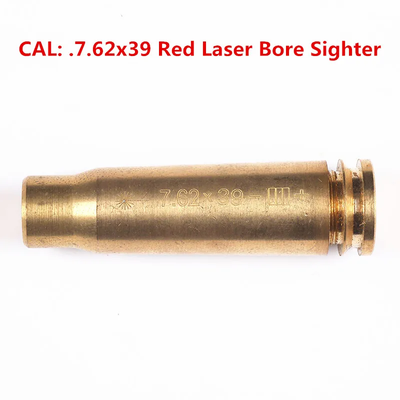 Hunting Tactical Red Dot Sight Laser Bore Sighter 7.62x39 Caliber