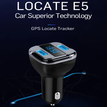 

XUNMA Car Phone Charger Multi-function Satellite Positioning GPS Position LED Display Screen Car Charger for Mobile Phones