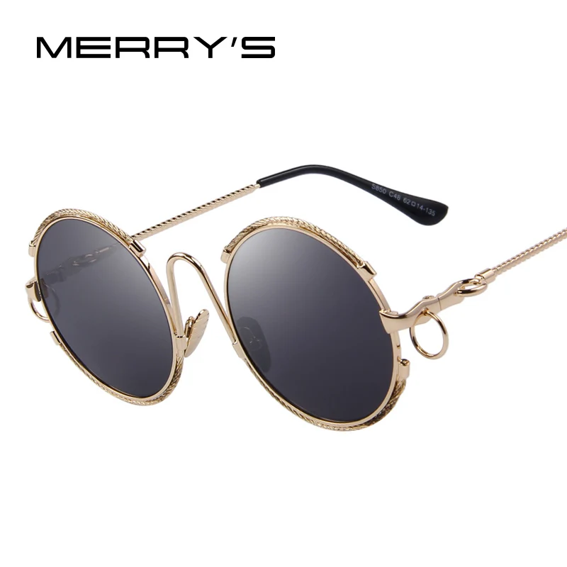 

Fashion Women Round Sunglasses Retro Star Style Mirror Sunglasses Oculos de sol UV400