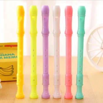 

Starting Stationery Mini Flute Modeling Neutral Pen and Pen Cartoon Creative Flute Pen Student Gift