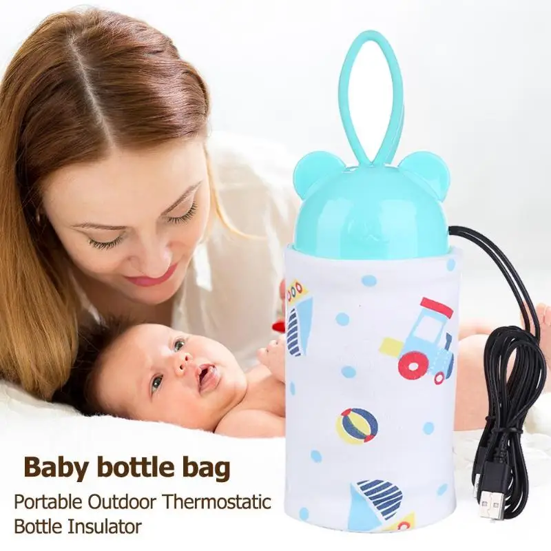 Baby Bottle Thermostat Non Toxic Feeding Bottle Warmer Car Low Voltage and Low Current Heating Heating Safety Accessories