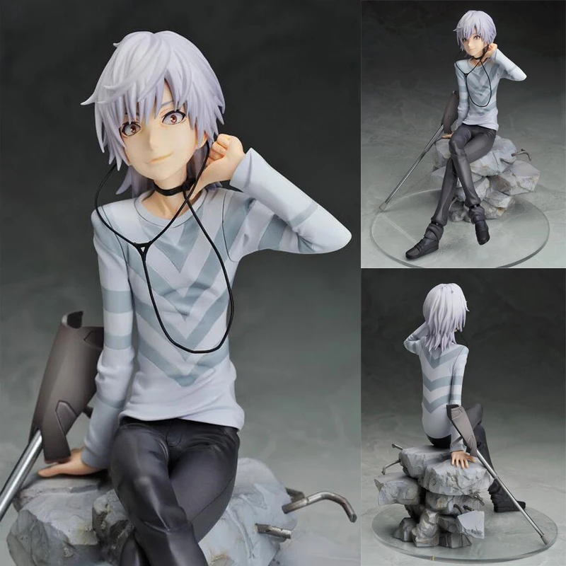 

Accelerator anime figure A Certain Magical Index action model 17cm toys painted Christmas collection gift with box