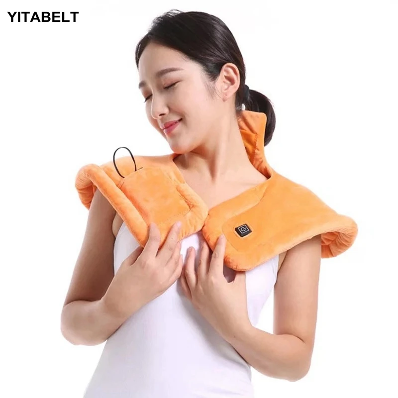 Плечевой и шейный горячий шаль USB Smart Heating Shoulder Massage Горячие компрессионные