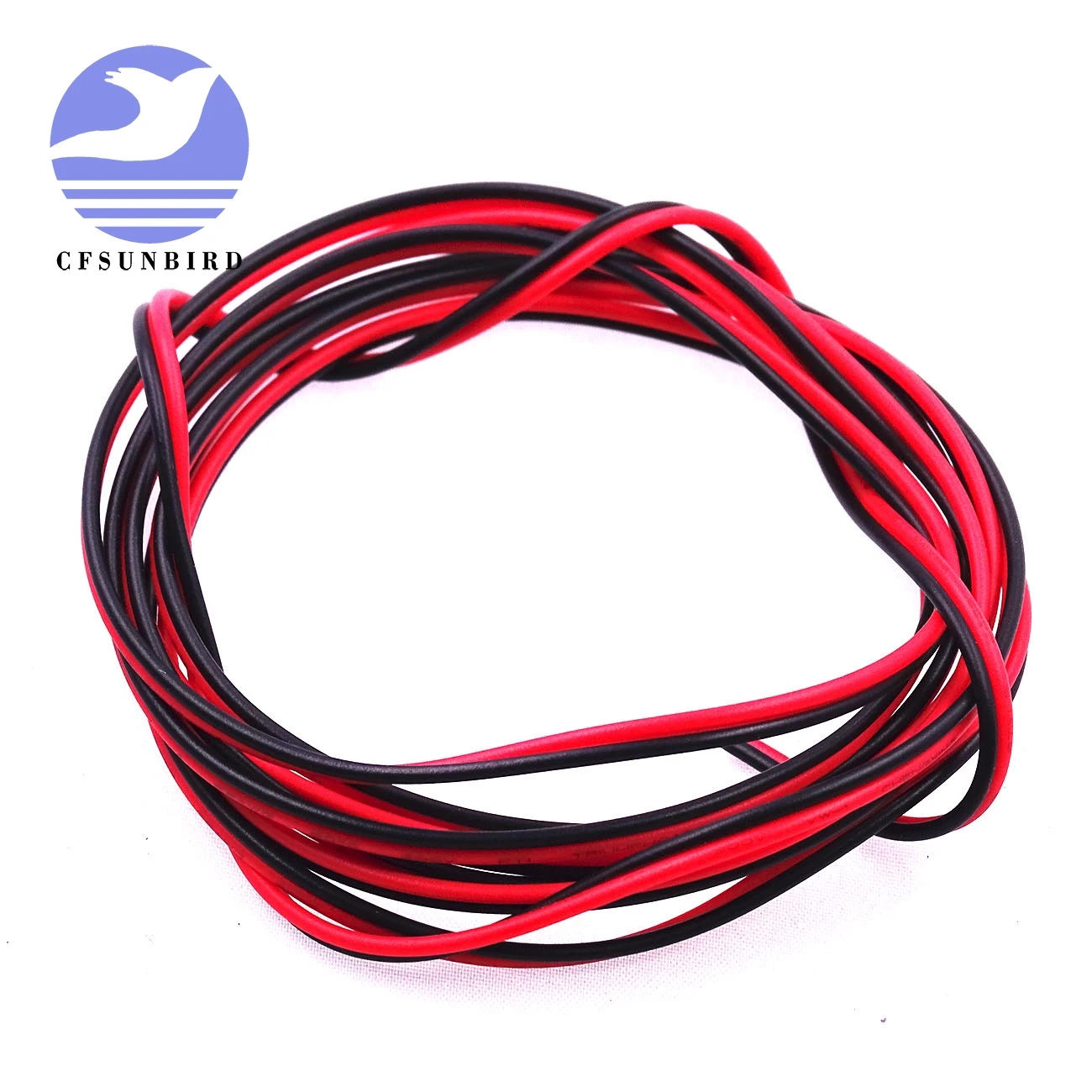 CFsunbird 2x3 м 26 Калибр AWG силиконовый резиновый провод кабель красный черный гибкий
