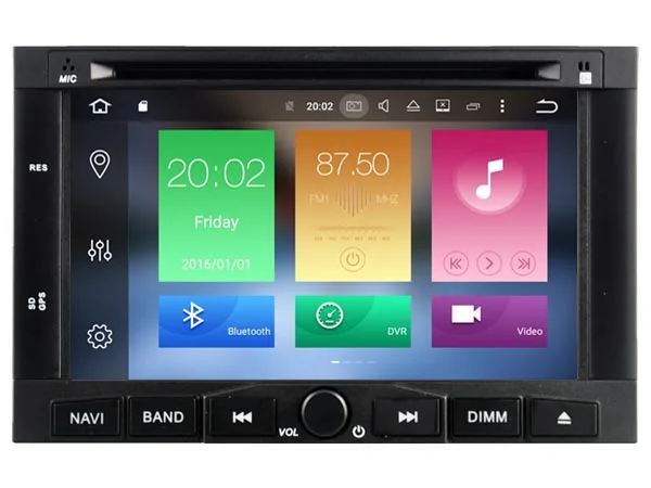 Octa 8 Core Android 6 0 font b CAR b font DVD player FOR PEUGEOT 3008