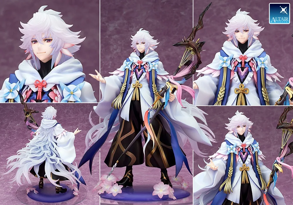 【手办】《Fate/Grand Order》Caster 花之魔术师 梅林1/8比例手办开订- 趣动漫