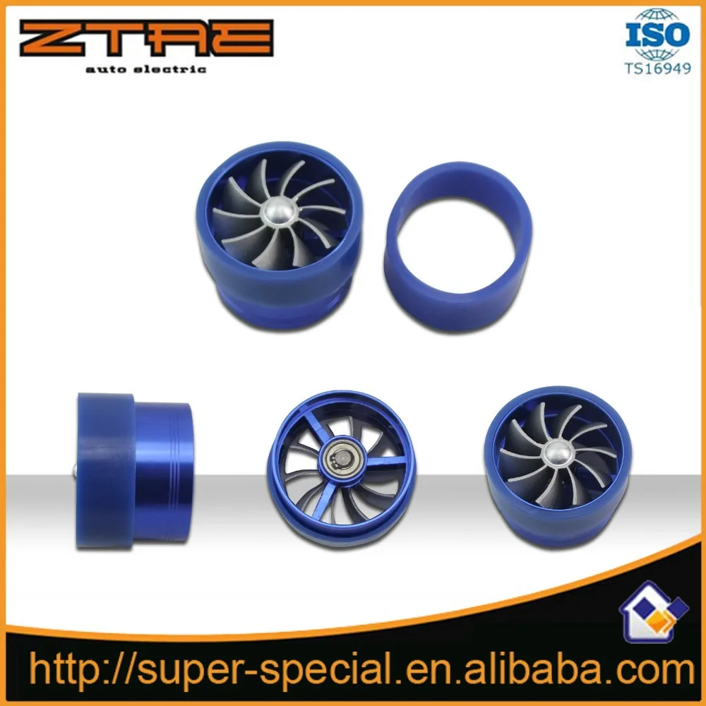 Universal Air Intake Car Fan Turbo fan Saver Single Propeller Supercharged |