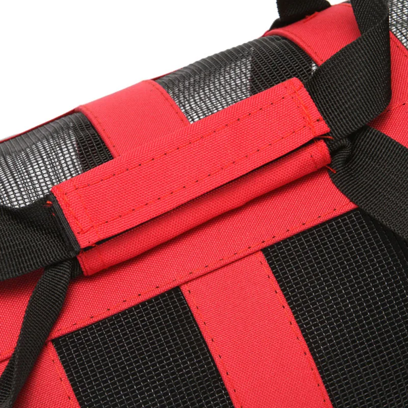 Outdoor Pet Dog Cat Carriers Bag Dog Travel Bag Portable Handbag Bag Travel Puppy Carrying Transparent Stripe Bags For chihuahua5