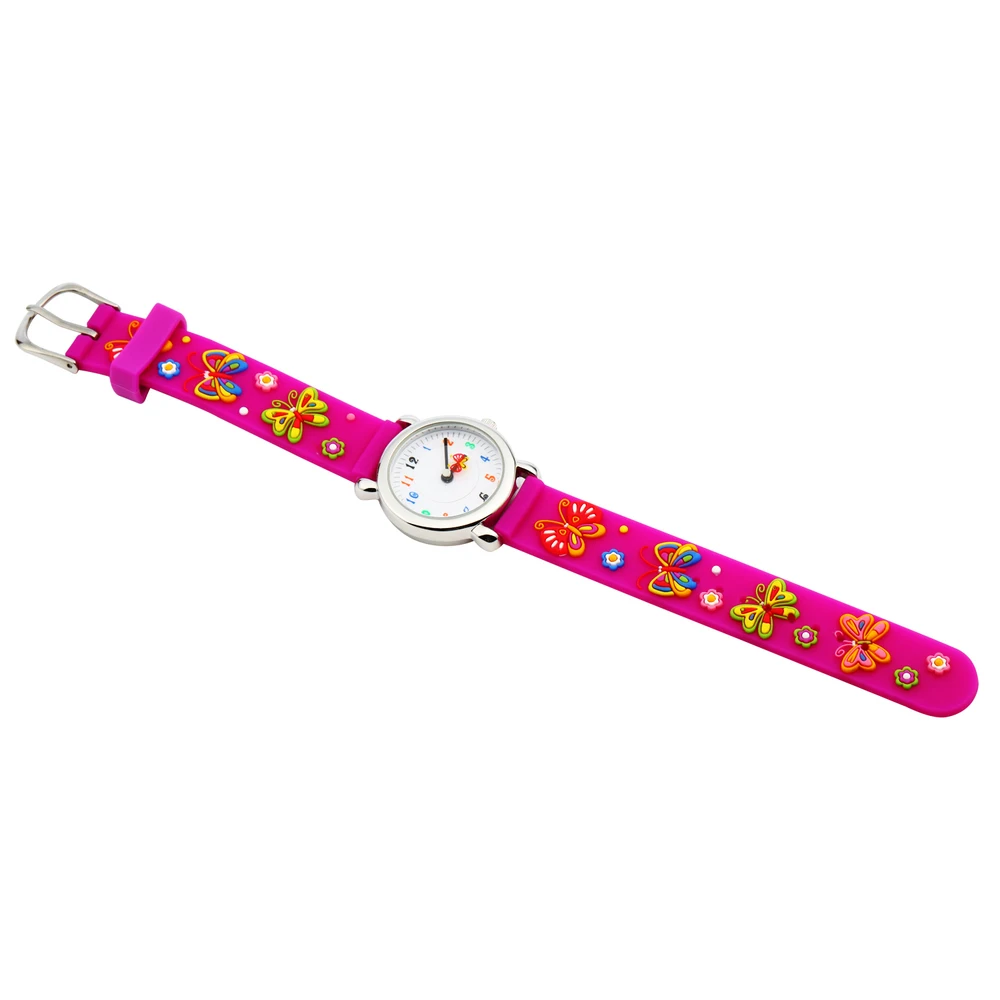 Заводская цена DHL160pcs Спорт бабочка часы наручные часы детские для мальчиков Водонепроницаемый силиконовой лентой модные часы