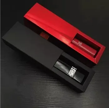 

50pcs lipstick box with a paper box drawer type rectangular packing box of gold and silver card packing box