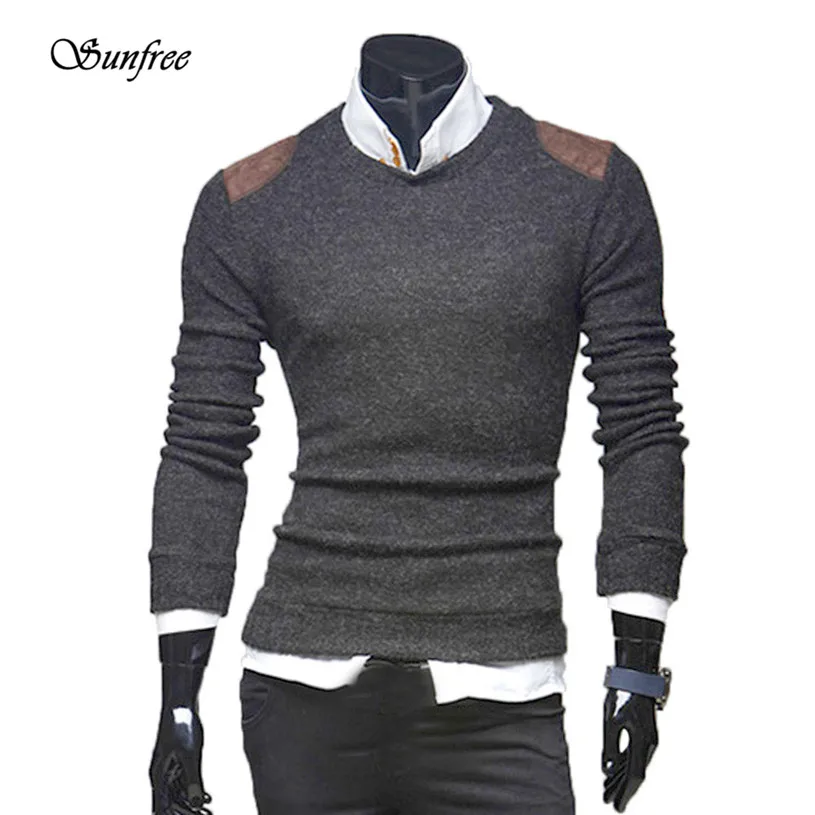 

Sunfree 2019 New Hot Sale Men Autumn Winter Slim Collar Long-sleeved Button Sweater Top Top Brand New High Quality Dec 1