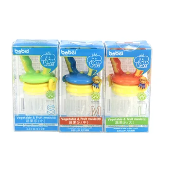 

New Baby Nipple Fresh Food Milk Nipple Feeder Feeding Safety Silicone Baby Chew Infant Vegetables Fruits Pacifier Tools