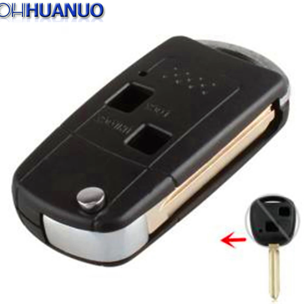

2 Button Modified Flip Folding Remote Key Shell for Toyota Camry/previa S171