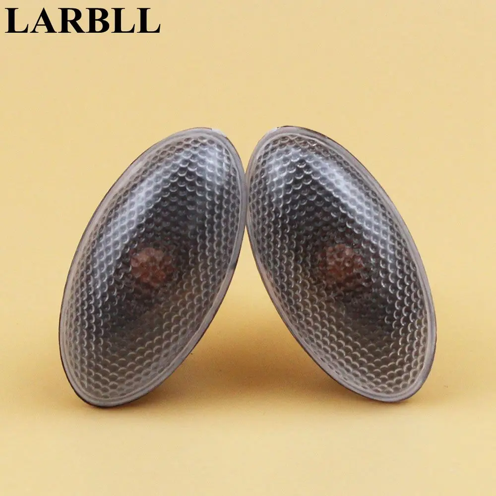

LARBLL Pair New Car Auto Side marker lamps fender indicator lights Lamp Left &Right fit for Peugeot 307