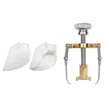 Силиконовые обувные стельки для коррекции вросших ногтей+ 2 шт., разделитель для ног с 3 отверстиями, гель, большой корректор для пальцев ног, набор для ухода за ногами