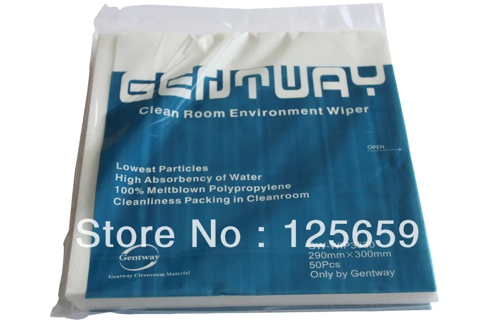 

Non-woven fabric clean room wipes for inkjet printer.