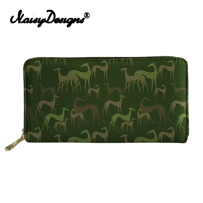 LMF5027Z21 Noisydesigns, женский клатч, новинка, кошелек, длинный, для женщин, кожзам, кошелек для монет, грейхаунд, для домашних животных, с принтом, ID, держатель для карт, для путешествий, мода для девушек - Цвет: LMF5027Z21