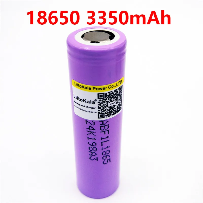 Liitokala lii-F1L 3,6 V 18650 INR18650 F1L 3000 mah 3350 mAh 3400 mah 4,2 V Отключаемая перезаряжаемая батарея