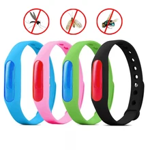 5pcs/lot Wristband Anti Mosquito Pest Insect Bugs Repellent Repeller Wrist Band Bracelet 25
