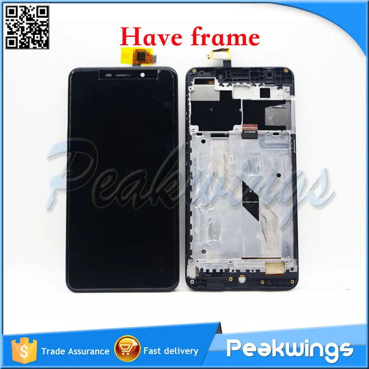 

100% Tested LCD DisplayFor Umi Super LCD Display Screen With Touch Screen Assembly With Frame