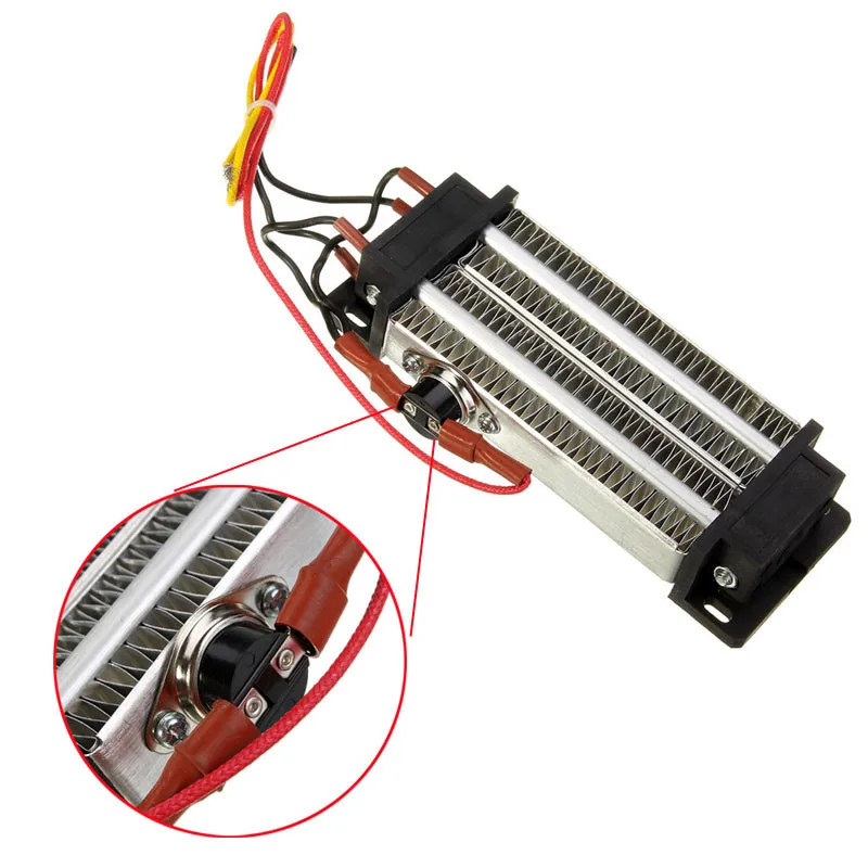 PTC Керамические домашние обогреватели, воздушный Нагреватель, электрический обогреватель, 300 Вт, 220 В, AC DC, изолированный, 118*50 мм, нагревается