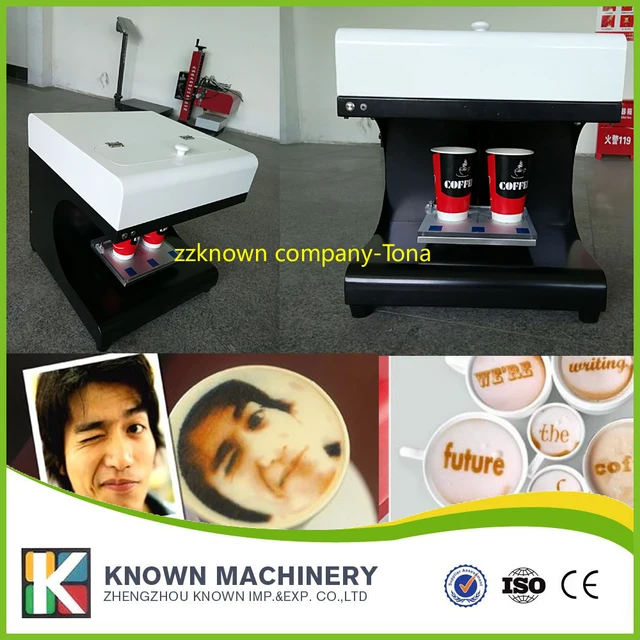 Best Price OEM latte art coffee printer face machine edible ink printer beverage printing coffee printer