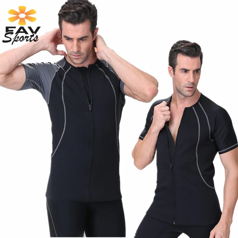 

1.5mm Men Scuba Neoprene Wetsuit For Snorkeling Diving SwimSuits UV Protection Rash Guard Short Sleeve Jumpsuit Sports Wear