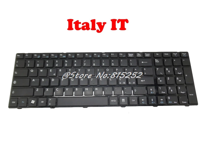 Клавиатура для ноутбука MSI A6100 A6203 A6205 A6300 A6235 CI3703W7P A6500 A7200 CR630 CR650 CX605 CX620 CX620MX CX623 CX640