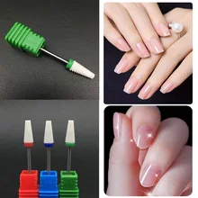 Фреза для маникюра керамические сверла для ногтей Аксессуары для маникюра роторный Электрический пилочки для ногтей инструменты для дизайна ногтей