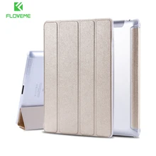 FLOVEME Case For Apple iPad 4 2 3 Smart Awake Thin Silk Leather Cases Tablet Accessories Full Protector Case For i Pad 2 3 4