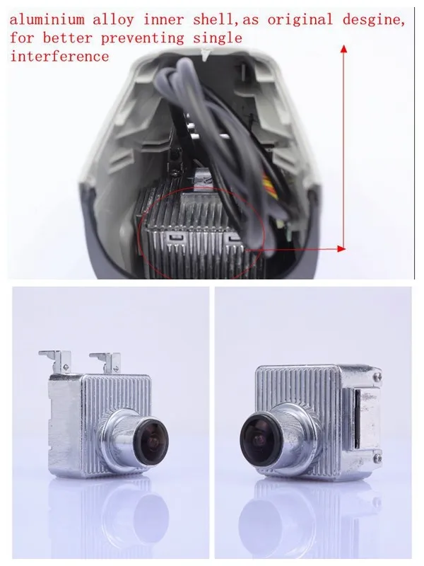 Wifi Hidden Car Black Box 1080P Full HD Sony Chips IMX32 Car DVR With Wide Dynamic G-sensor Night Vision For Audi VW