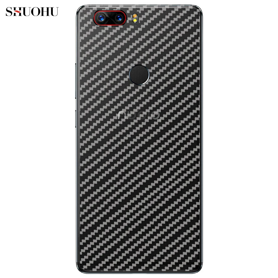 

5Pcs/lot 3D Carbon Fiber Rear Screen Protector For ZTE Nubia Z11 Z17S Z17 Z18 mini S Max V18 Back Cover Protective Film