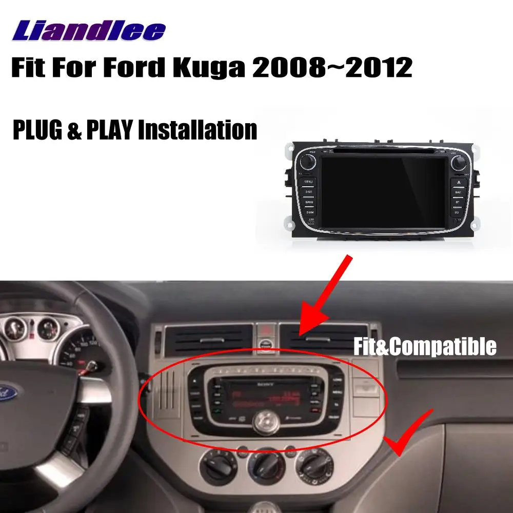 Flash Deal Liandlee For Ford For Mondeo / Kuga 2007~2012 Android Car Radio CD DVD Player GPS Navi Navigation Maps Camera OBD TV Screen BT 3