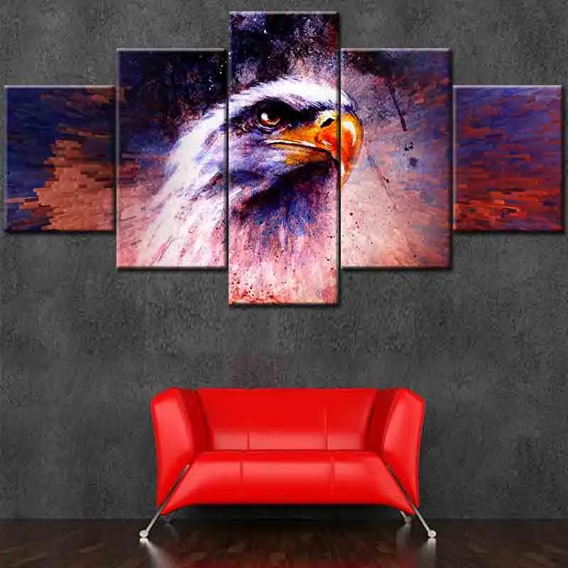 Spray Paint Abstract Art On Canvas