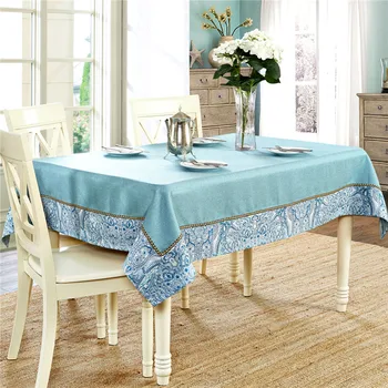 

Custom linen tablecloth