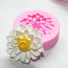 Цветок лотоса Силиконовые полимерные глиняные формы ручной работы Полимерная форма полимерная глиняная форма