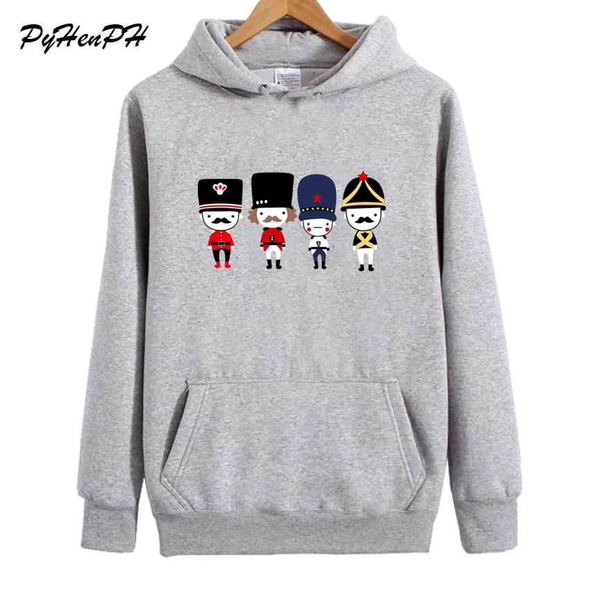 Women Hoodis Fashion Cartoon Guard Printed Sweatshirt Women's Winter Fleece Hoodie Casual Long Sleeve Pullovers Female Women Hoodis Fashion Cartoon Guard Printed Sweatshirt Women's Winter Fleece Hoodie Casual Long Sleeve Pullovers Female