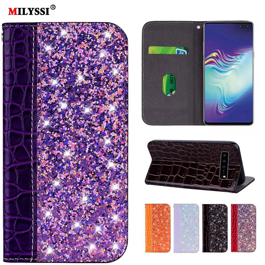 Чехол-книжка из искусственной кожи для Samsung Galaxy S9 S10 E 5G M10 M20 M30 A20e A30 A40 A50 A70 J3 J4 J5 J7 Prime