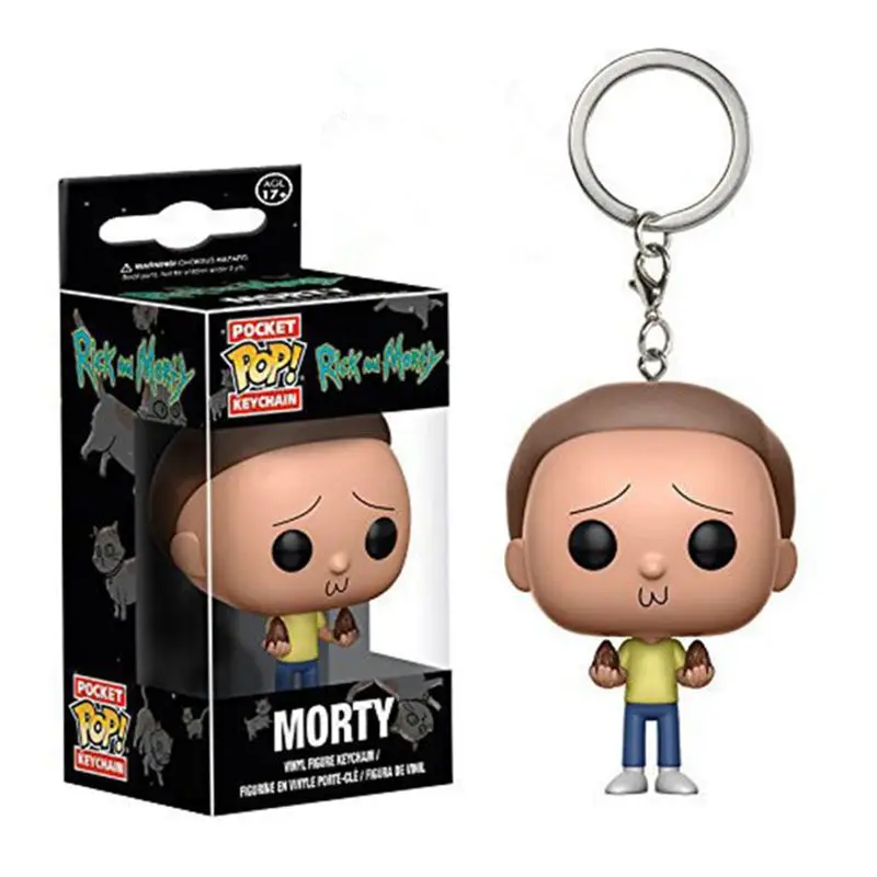 Rick and morty doll keychain 4