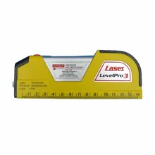 Горизонтальный Вертикальный измерительный прибор 8FT для выравнивания стандартного и метрического лазерного линейки лазерный уровень ABS пластик желтый оптические инструменты