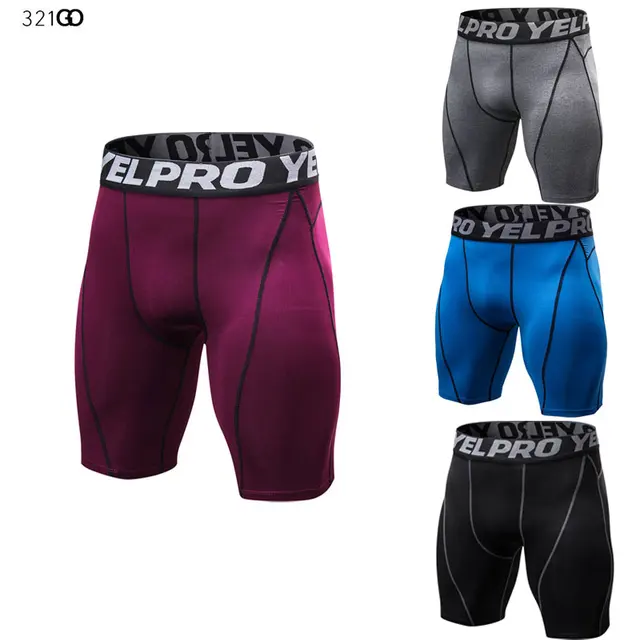 US $7.30 2020 New Arrival Quick Dry Sports Leggings Jogging Compression Tights Running Shorts Crossfit Gym S