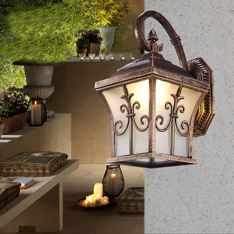 

European style Garden camping LED solar light Outdoor lights wall 24 LED Garden Light Solar led Spotlight Solar Lamps Mount