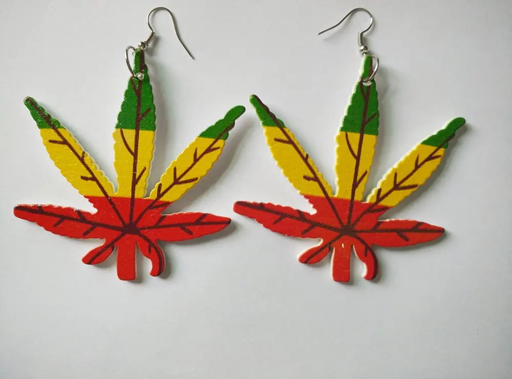 Бесплатная Доставка! 5 пара/лот деревянные серьги с сорняками|wooden earrings|earrings free