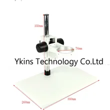 Большой размер сверхмощный Регулируемый стрела большой стерео рука настольная подставка 50 мм кольцо держатель для лаборатории промышленности микроскоп камера