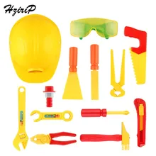 Hzirip 13 шт./лот Детские Игрушечные лошадки дома ремонт инструмент Пластик Ролевые игры раннего обучения моделирование Инструменты Игрушки для мальчиков подарки