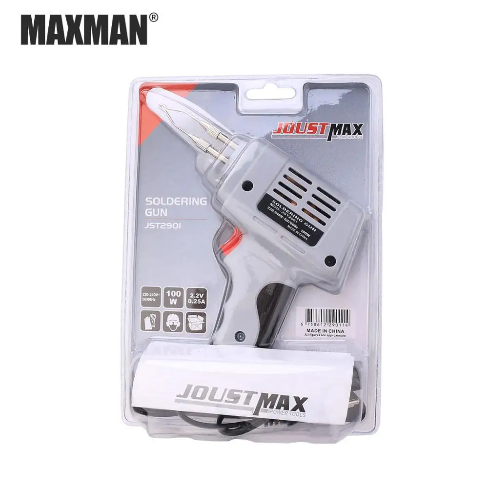 MAXMAN 220 В ручной оловянный пистолет всасывающее Оловянное устройство электрический сварочный пистолет инструмент автоматический оловянный паяльник пистолет - Цвет: set1(NO BOX)