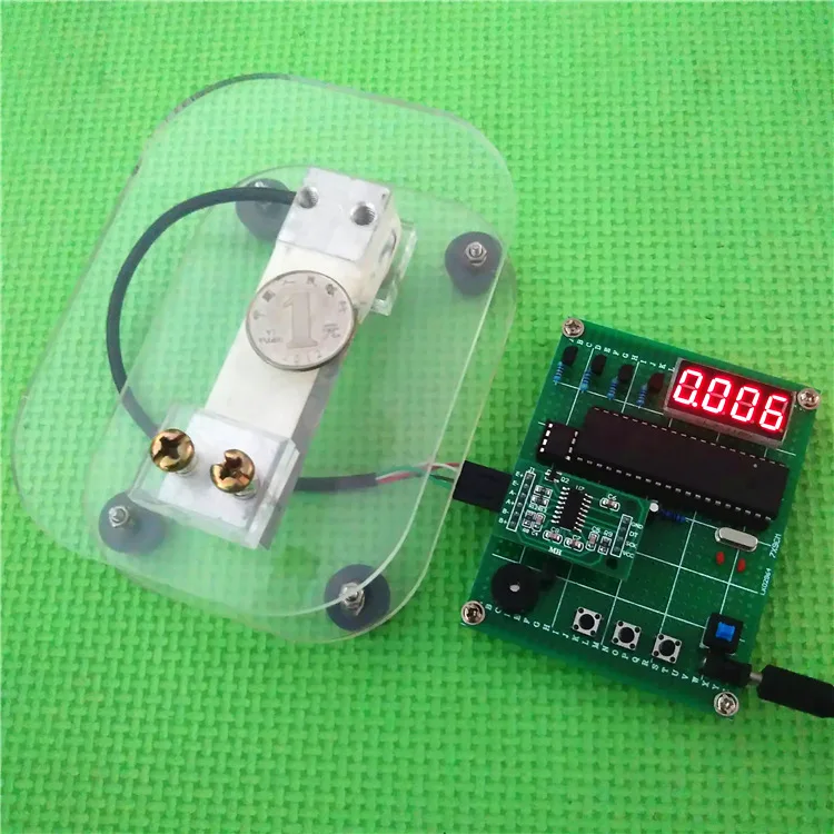 DIY тензодатчик кронштейн электронные весы дизайн цифровой электронный Взвешивание давление вес измерительная система с светодиодный дисплей