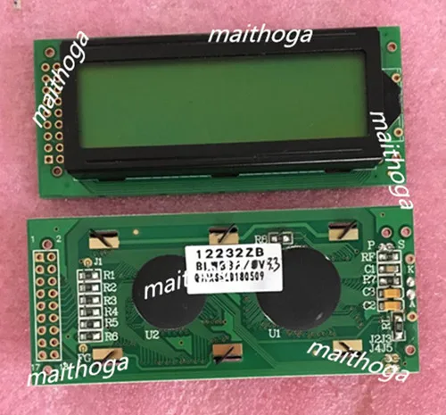 18PIN 12232 Графический ЖК модуль с китайским шрифтом ST7920 контроллер 3 В 5 синий/желтый