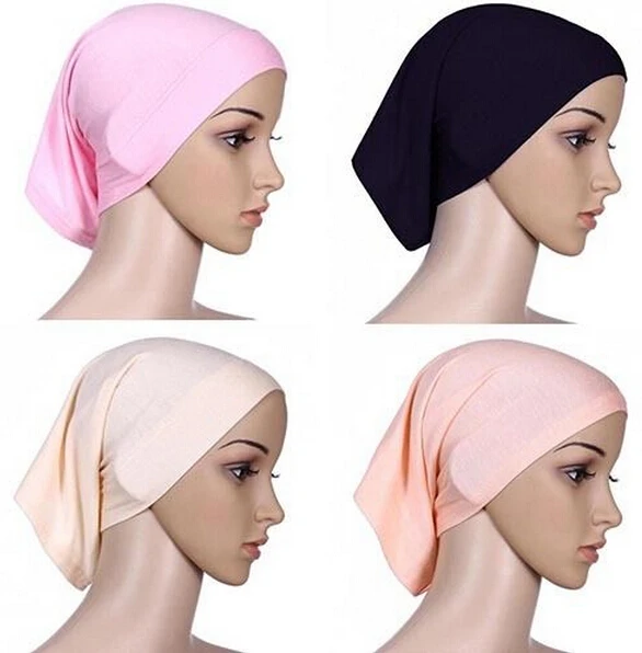 Moslima исламский мусульманский головной шарф, женский головной платок, хлопковый подшарф, хиджаб, женский головной убор, головной убор, Женский Повседневный Шарф